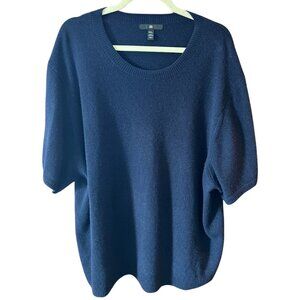 NWOT Banana Republic Cashmere Short Sleeve Sweater XXL